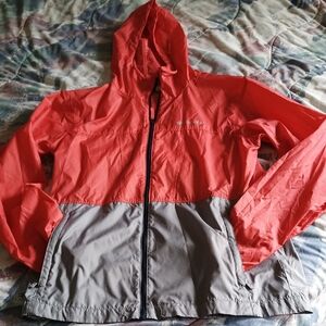 Women's Salmon Peach and Gray Utility Jacket